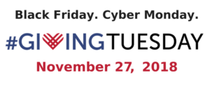 Giving Tuesday is November 27th